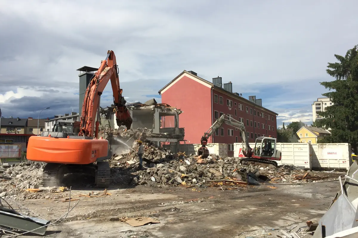 Bauarbeiten Ginzinger Villach