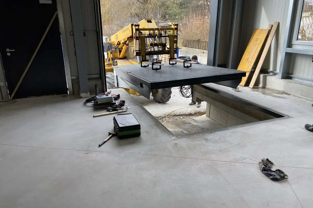 Pfluger kurz vor der Fertigstellung