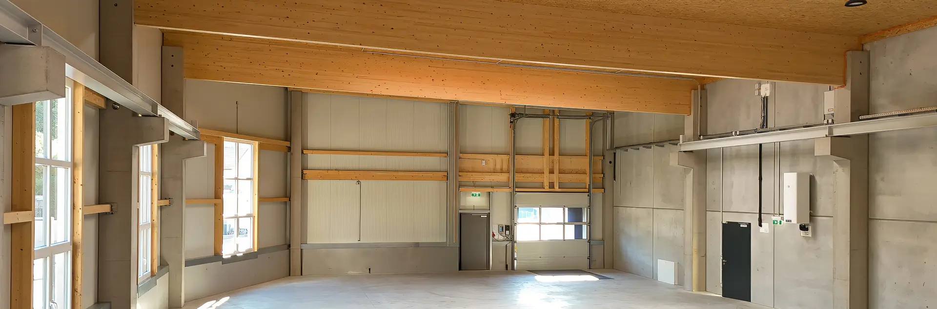 Neubau / Logistikhalle & Büros