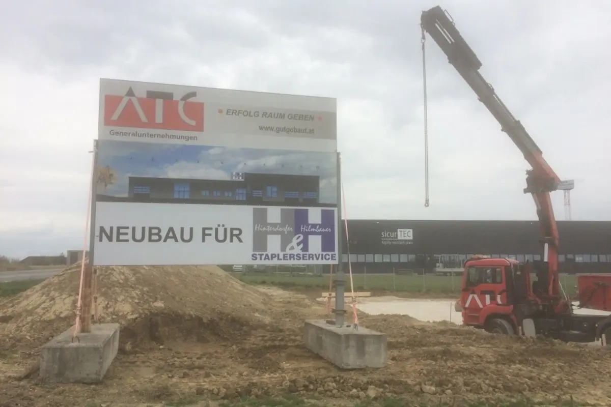 Baubeginn H & H Staplerservice