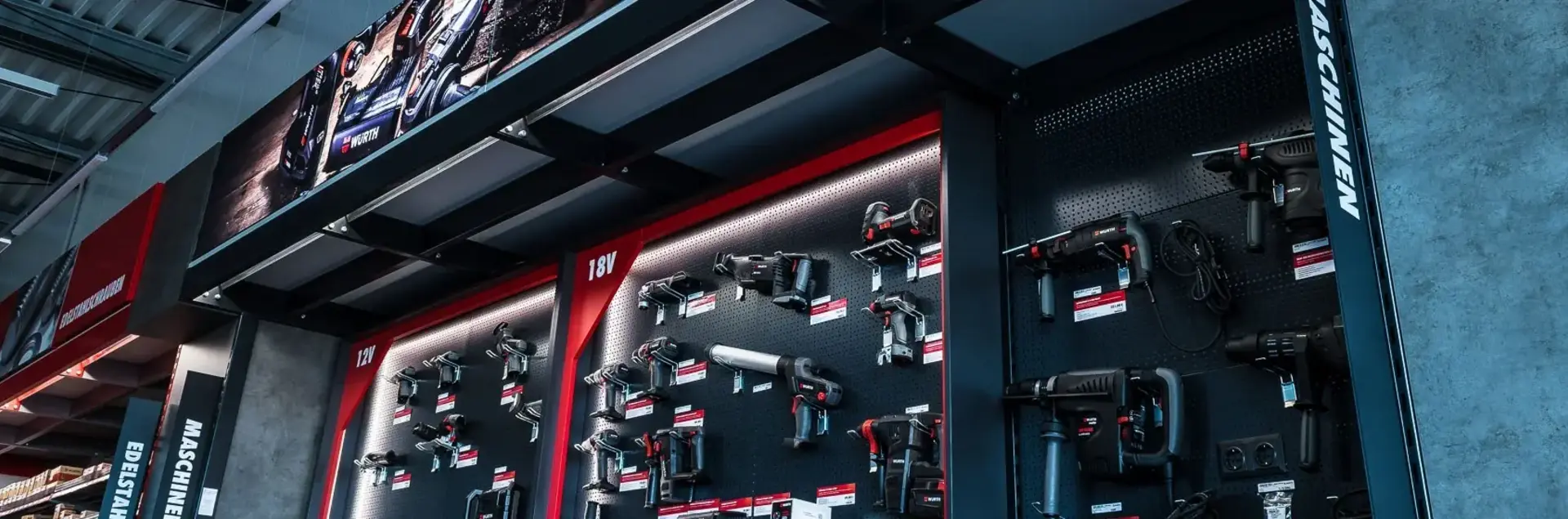 Neubau / Verkaufshalle