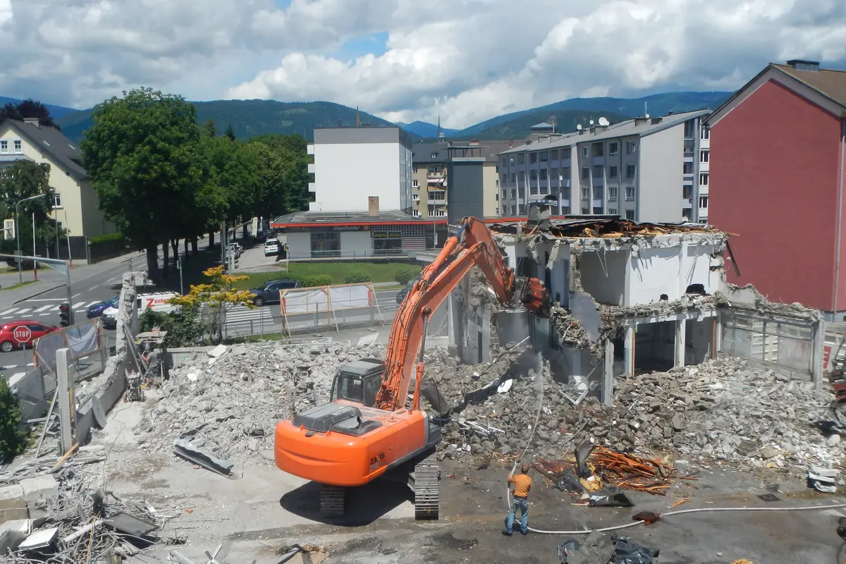 Bauarbeiten Ginzinger Villach