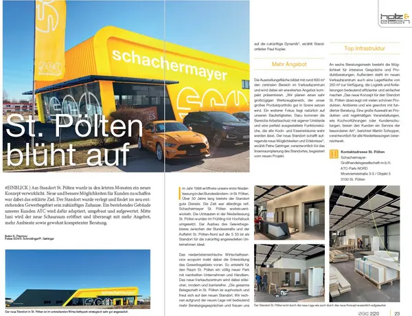 Holz und Eisen Magazin - Schachermayer