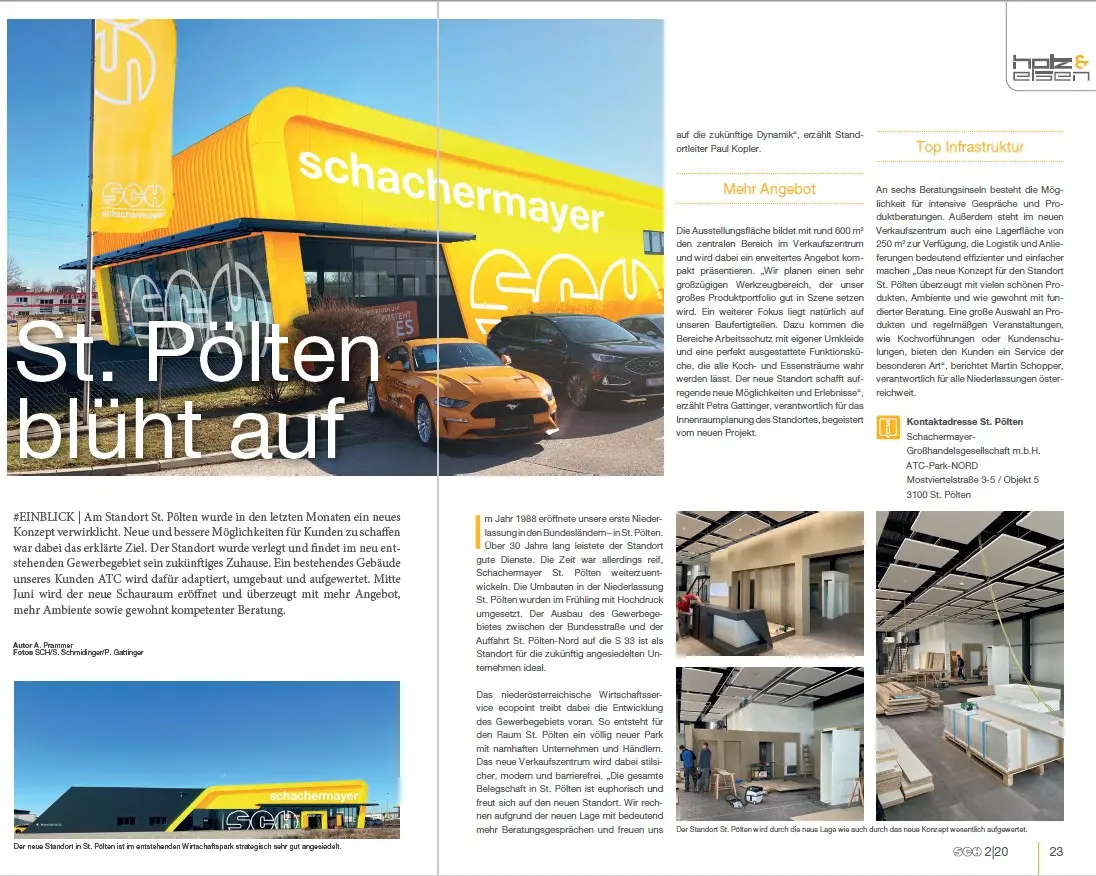 Holz und Eisen Magazin - Schachermayer