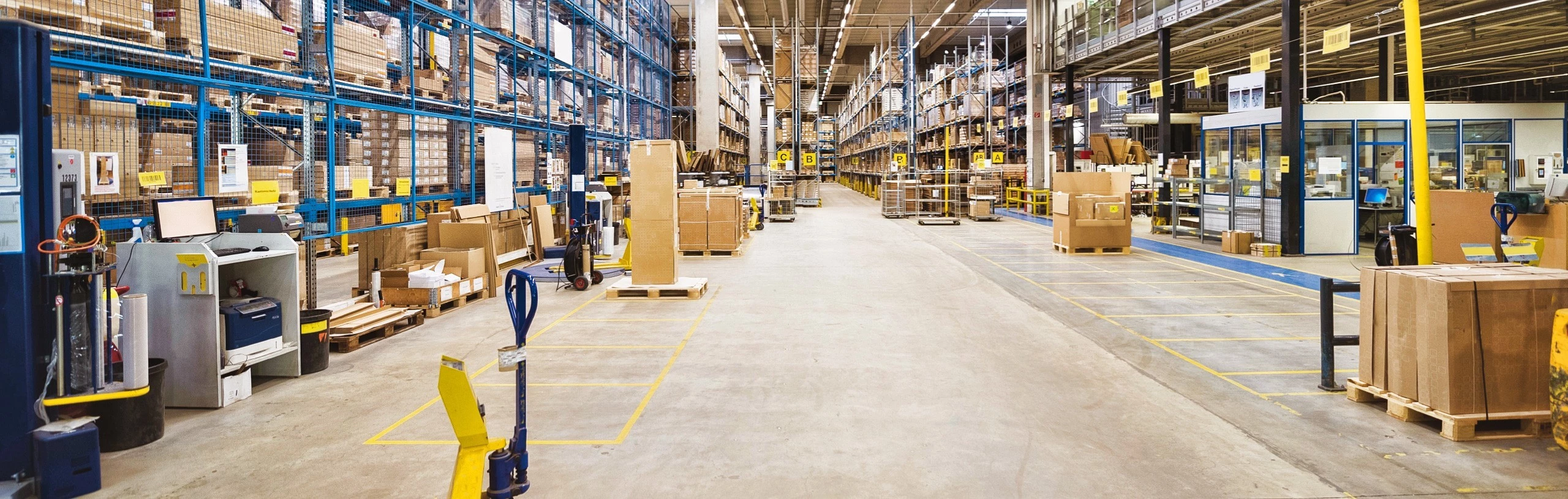 Lagerhalle von ATC