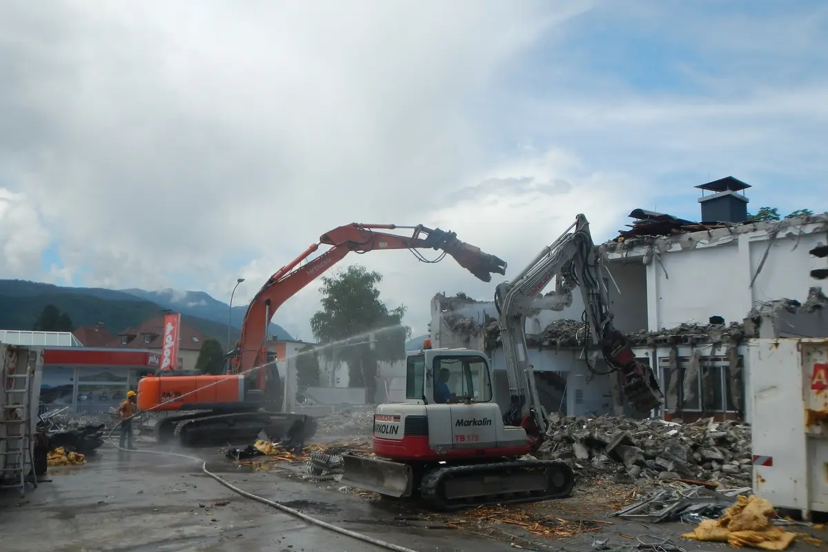 Bauarbeiten Ginzinger Villach