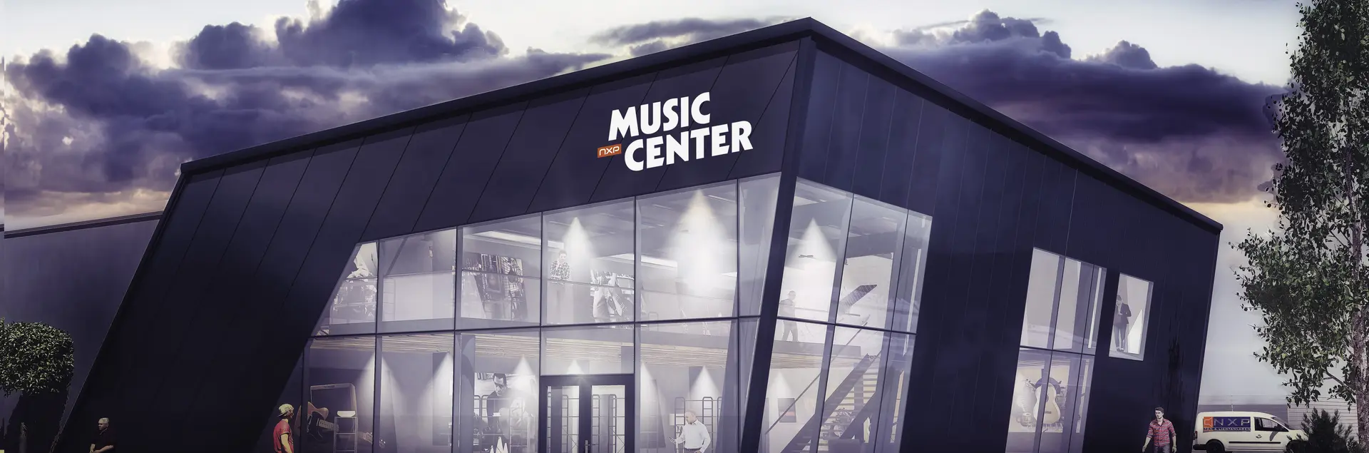 Neubau / Ausstellungshalle und Büros