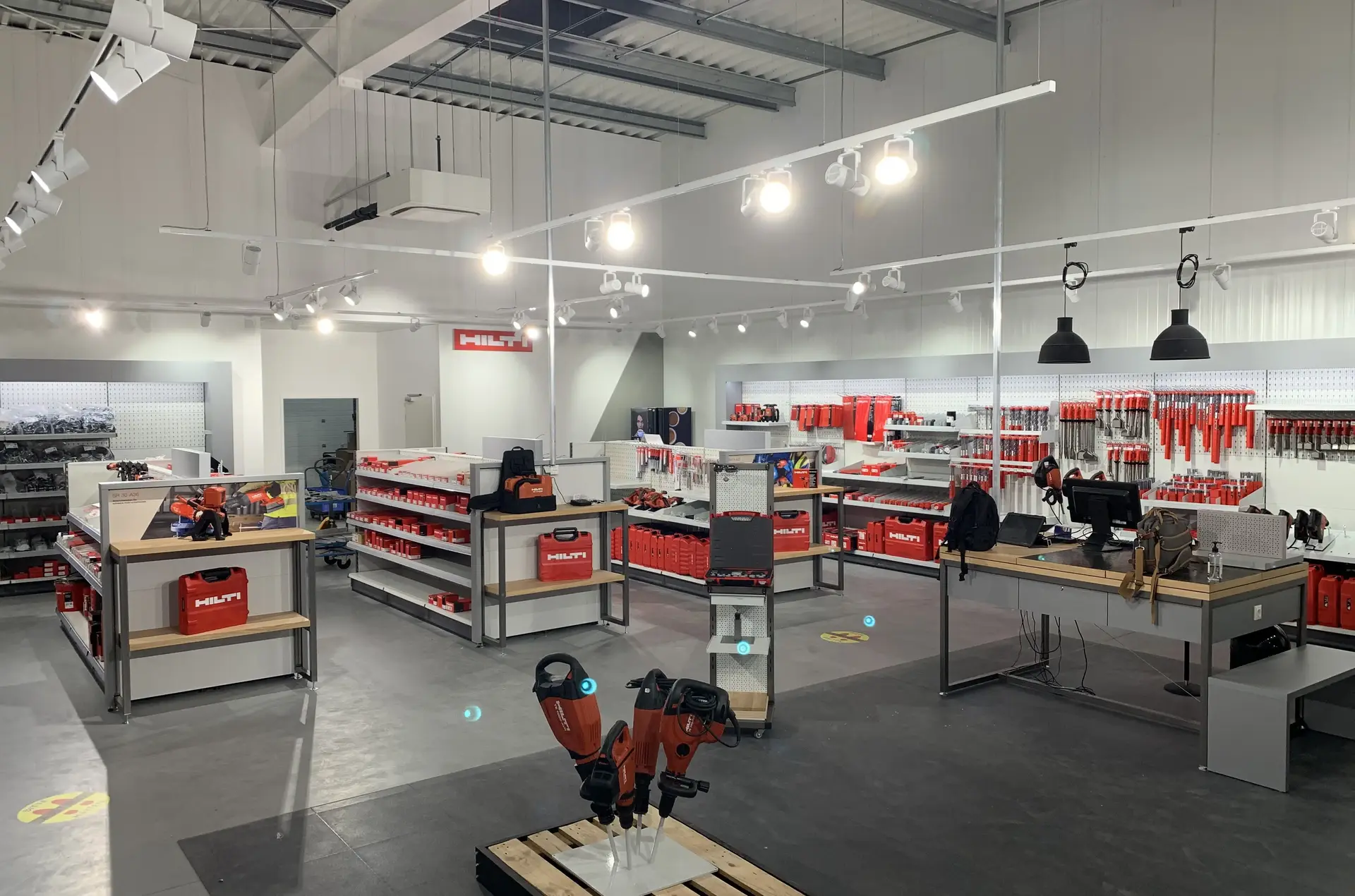 Neubau Verkaufshalle mit Sozial- und Sanitärbereich