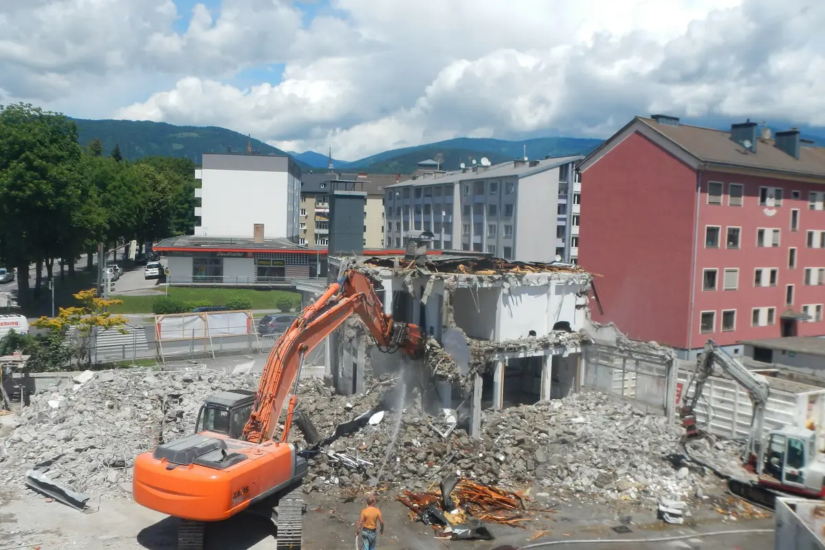 Bauarbeiten Ginzinger Villach