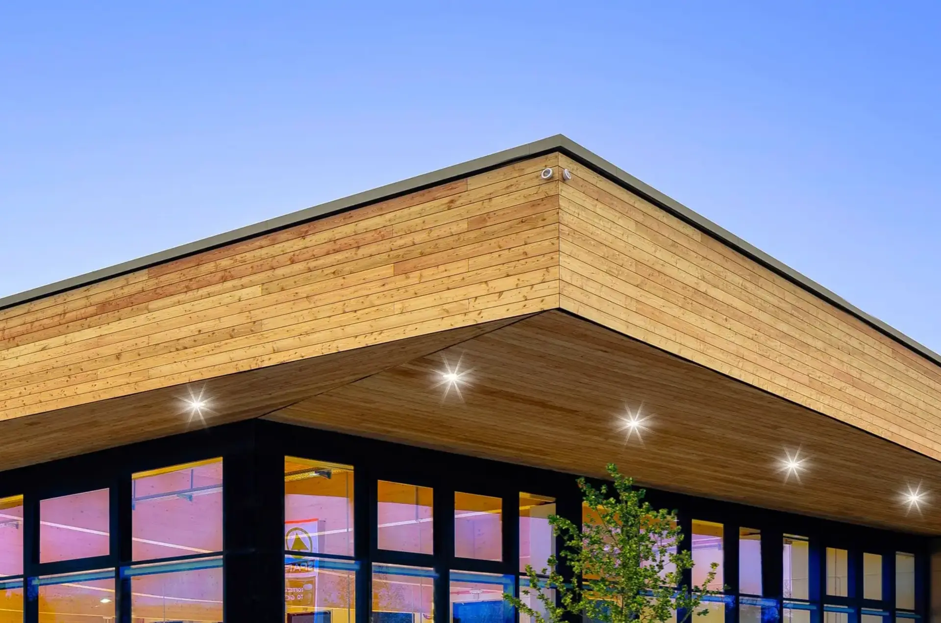 Neubau / Dachkonstruktion ATC Holzbau