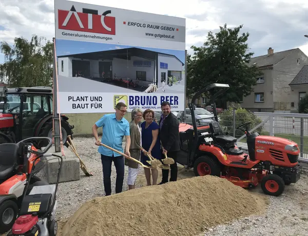 Spatenstich Bruno Beer